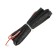 Nozzle on a muffler, planting 63 mm, 12V, blue backlight, wire 15 cm