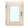 Window, 40 × 30cm, double glass, from needles