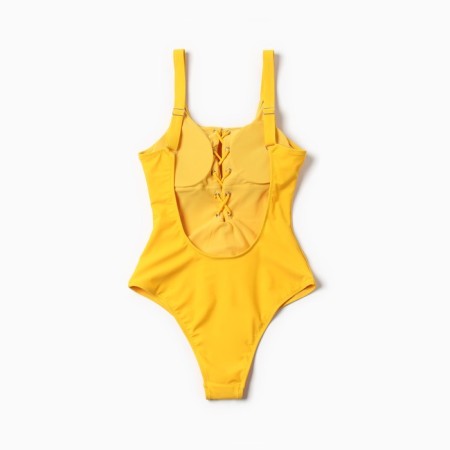 Swimsuit Assed female minku color yellow, size 42-9