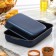 A set of baking sheets with solid handles, without covers, 2 items: 19 × 25 cm, 23 × 30 cm, anti -stick coating, blue color