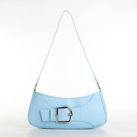 Bag Women's Baget with a zipper, blue color