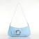 Bag Women's Baget with a zipper, blue color