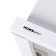 Kitchen hood Homsair Flat 60 Glass, 20 m2, 2 modes, white