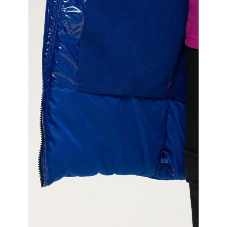 Coat for girls, height 146 cm, blue color-6