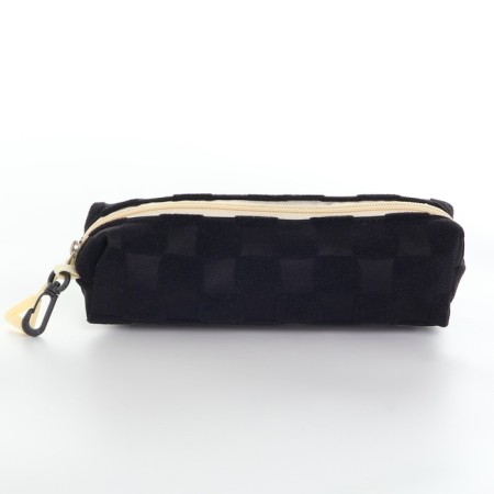 School backpack, set 2 in 1,+ pencil case in a cage, 40x28x13 cm, black color-11