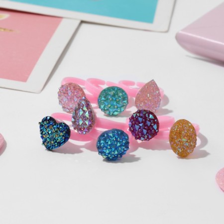 Children's ring "chosen" sugar, mix form, color, dimensionless