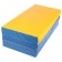Mat, 100x150x10 cm, 2 additions, blue/yellow color