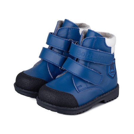 Baby boots, size 25, blue color