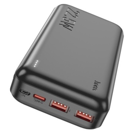 External battery Hoco J100A, 20,000 mAh, 2 USB, 2 A, display, black-2