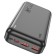 External battery Hoco J100A, 20,000 mAh, 2 USB, 2 A, display, black