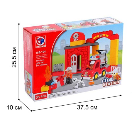 Designer "Fire Station", 35 parts-4