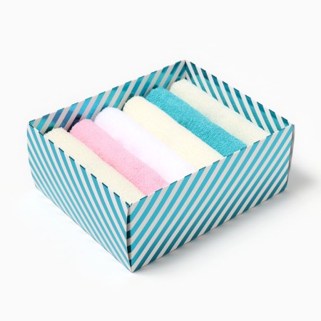 Set of terry towels Ethel Sweet 30x30 cm - 6 pcs, 100% cotton-7