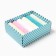 Set of terry towels Ethel Sweet 30x30 cm - 6 pcs, 100% cotton