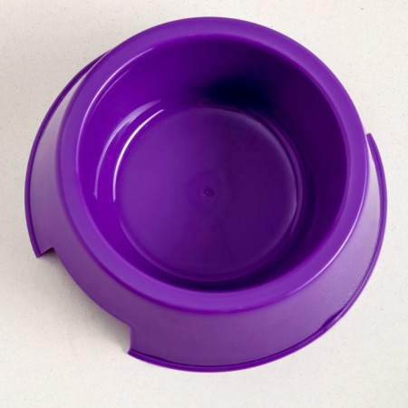 Plastic bowl 17 x 17 x 5 cm, 400 ml, purple-2