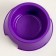 Plastic bowl 17 x 17 x 5 cm, 400 ml, purple