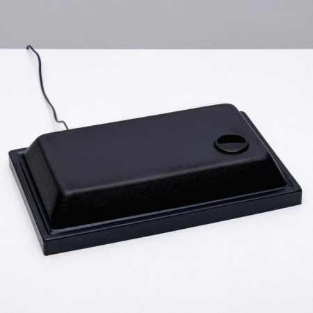 Aquarium "rectangular" with a lid, 35 liters, 42 x 25 x 33/38 cm, black-5