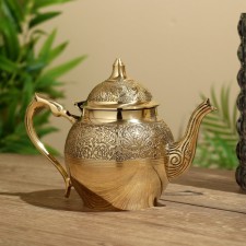 Teapot 24x11x18 cm, brass