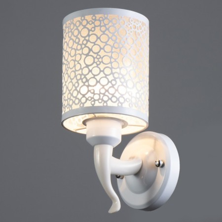 Sconces "circles" E27 15W white 12x14x25 cm-1