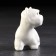 Porcelain figurine "West Heyland White Terrier, stands", 7 cm
