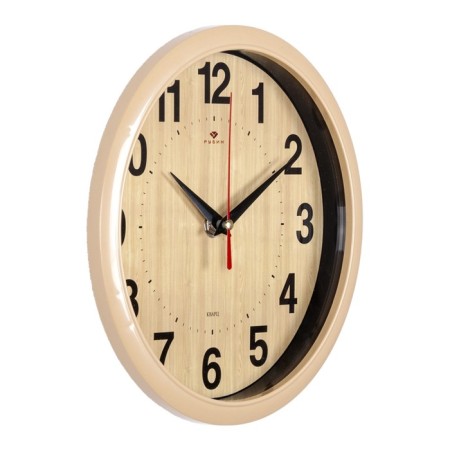 Watching, interior, silent, d-22 cm, beige-1