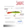 Balancir Lucky John Classic 7 + tee, 7 cm, color 31rt blister