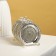 Steel Steak "Silver", 14 × 10 × 12 cm, with a stand, 6 pcs, silver color