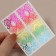 Nail stickers "Magic Snake", foil, multi -colored