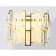Wall lamp with Ambrella Light, Traditional, Tr5055, E14, Gold, White Color