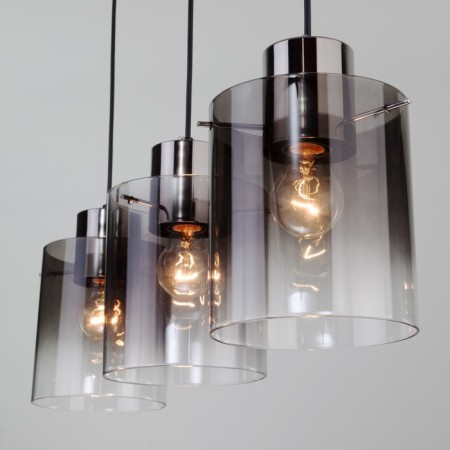 Suspended lamp with Trim, 40W glass ceiling, E27, 69x15 cm-2