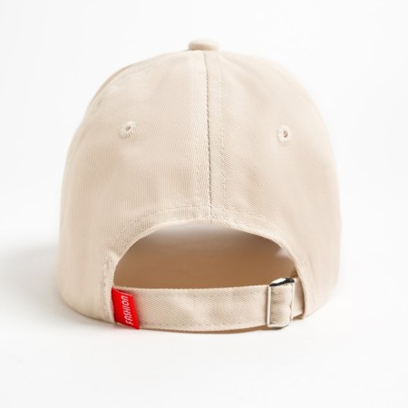 Minaku baseball cap, beige color, size 56-58-9