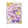 Gift notebook, A6, 100 sheets, color block, with a curly knife, PVC cover, Monster, Mix