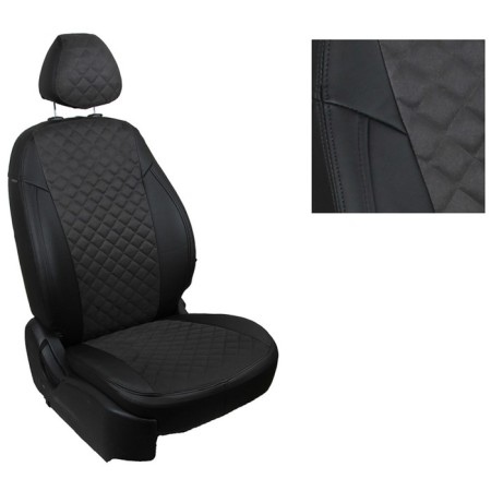 Auto-Chelecs from Alcantara "Rhombus" for Hyundai Tucson IV 2021-n.