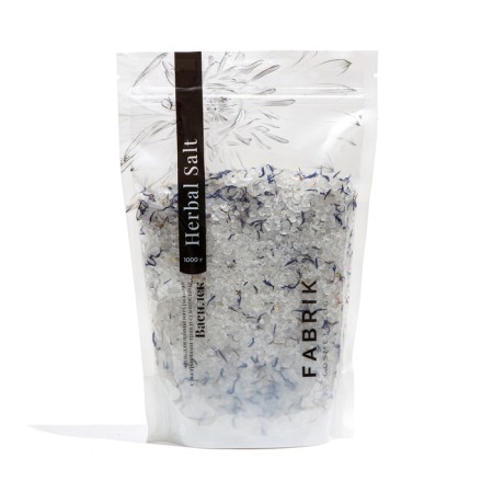 Bath salt in the Fabrik Cosmetology Basil Package, 1000 g