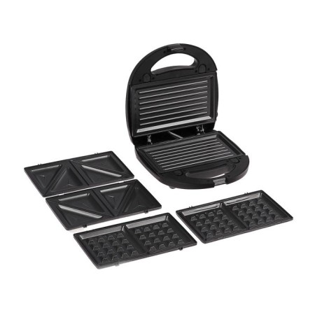 Multipecar Luazon LT-06, 750 W, Viennese waffles/grill, anti-stick coating, black-2