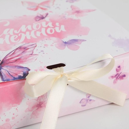Gift box, packaging, "tender", 20 x18 x5 cm-3