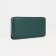 Women's wallet with lightning, green color