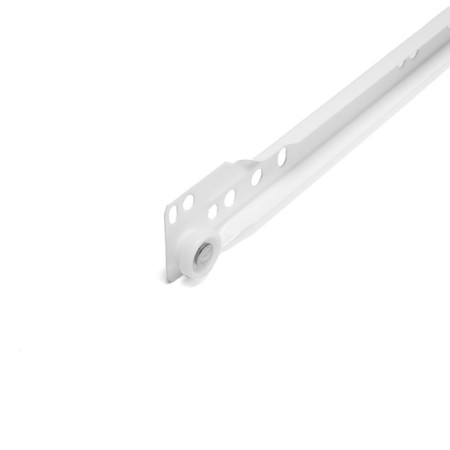 Roller guides tundra, l = 550 mm, thickness 0.8 mm, white, 2 pcs.-3