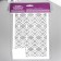 Plastic stencil "Geometric pattern" 24x16 cm