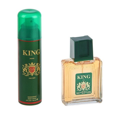 Gift set for men: toilet water King+deodorant-6