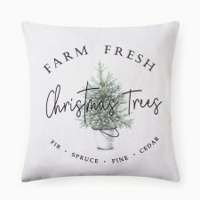 New Year. Decorative pillowcase 