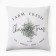 New Year. Decorative pillowcase "Ethel" Christmas Trees 40x40 ± 4 cm, 100% cotton