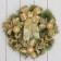 New Year's wreath D-28 cm "with a bow" golden berries