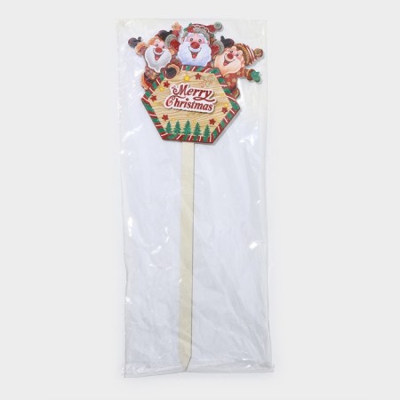 Topper decorative "Merry Christmas" 28.5x74 cm-5