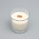 A candle made of soy wax in a glass with a wooden wick "Forest Raspberry", 65 grams