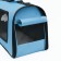 Board-carrier with a window for a muzzle, 42 x 21 x 25 cm, blue