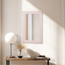 Dub mirror, wall 41 × 61 cm, MDF frame, 55 mm