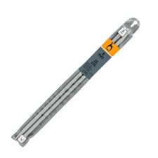 Knitting knitting straight aid 8.00 mm/35cm, plastic, 2 pcs