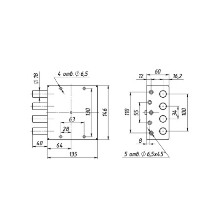 Garage Castle "Senate", DNS 4-GS-2, 008, 5 keys-1