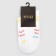 Women's socks minku "Happy Day", white color, size 36-37 (23 cm)