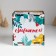 New Year's piggy bank Cube "Snake. Let the dreams come true" 10x10x10 cm